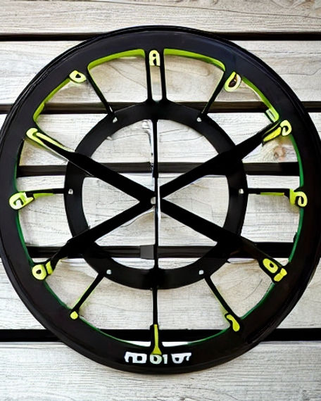 Bicycle Wheel Clock