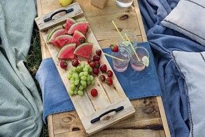 Rustic & Contemporary Serving Tray 