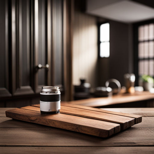 Serving platter made from reclaimed board